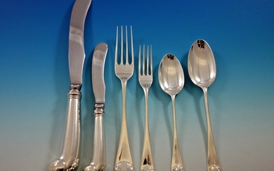 Williamsburg Shell by Stieff Sterling Silver Flatware Set Service 72 pcs Dinner
