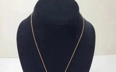 Women's Designer EFFY Rose Gold 14k and Diamonds Pendant Necklace