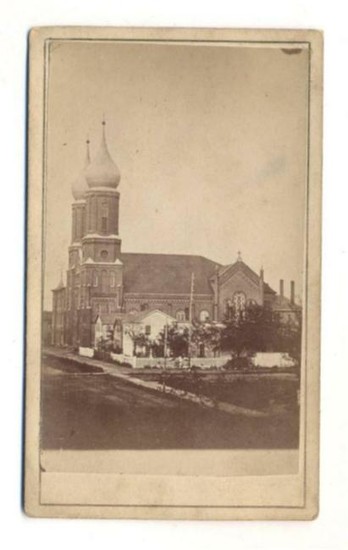 ca. 1870 ST. MARYS ROMAN CATHOLIC GERMAN CHURCH by