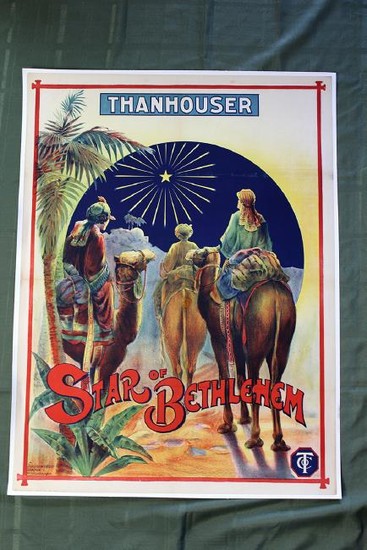 “Star of Bethlehem” (UK, 1912) 1 Sheet Movie Poster LB