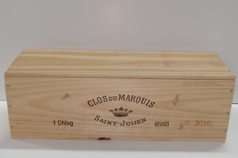 1 Double-Magnum Clos du Marquis 2010 Saint Julien...