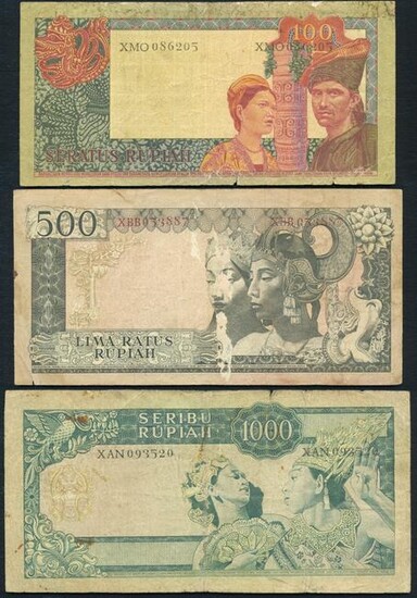 1960 Indonesian Notes (3)