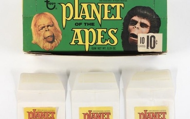 1969 Topps Planet of the Apes Test Set Display Box
