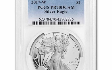 2017-W Proof American Silver Eagle PR-70