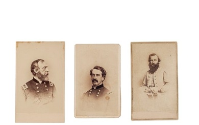 (3) Portraits of Civil War Generals