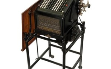Burroughs Class 1, Style 2 Adding Machine, c. 1910