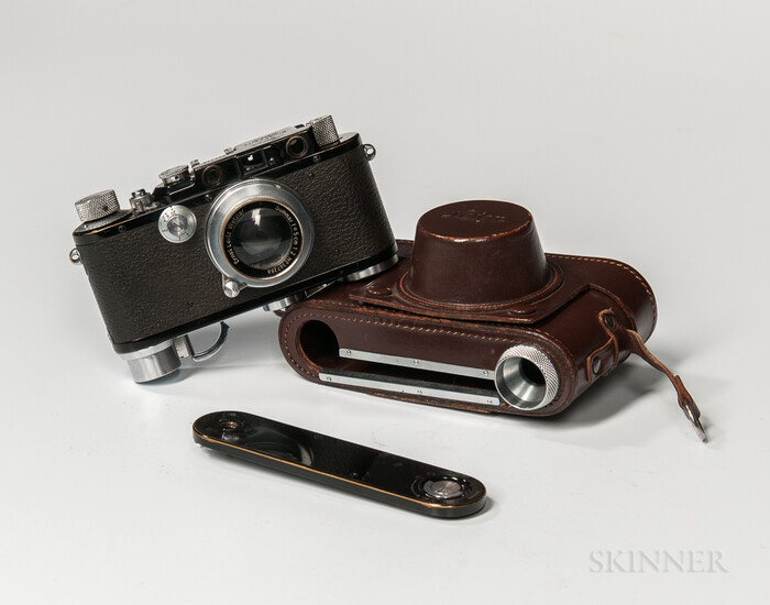 Uncommon Black/Chrome Leica III Camera