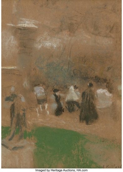 69084: Édouard Vuillard (French, 1868-1940) Les nourri