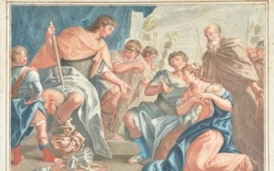 After Luca Giordano, Orazio Fidani, Sebastiano Ricci & Pietro Da Cortona Allegorical subjects