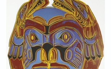 ANDY WARHOL (1928-1987), Northwest Coast Mask, from Cowboys and Indians