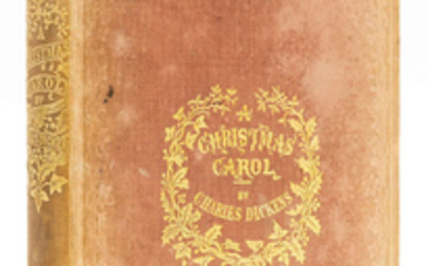 Dickens (Charles) A Christmas Carol, third edition, 1843.
