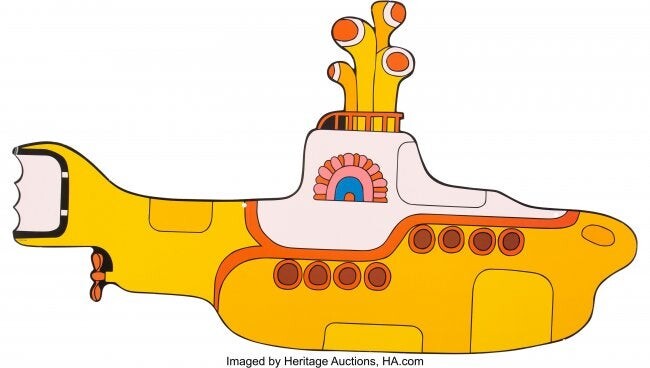 89384: The Beatles Yellow Submarine Large Size Promotio