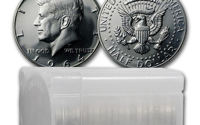 90% Silver 1964 Kennedy Half Dollar 20-Coin