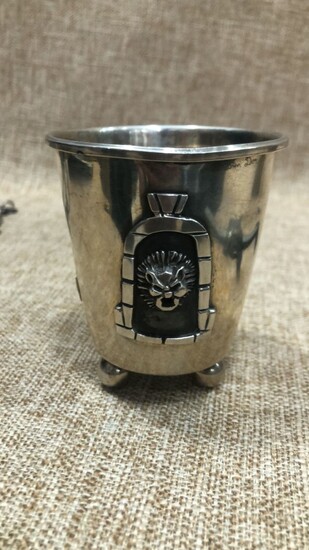925 silver cup 8x7 cm 105 g