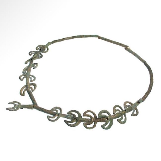 European Bronze Age Complete Necklace, Central Europe