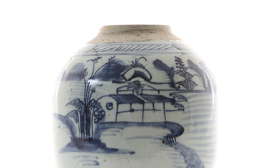 A CHINESE PROVINCIAL JAR, 19TH CENTURY.
