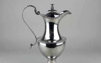A George III silver wine ewer