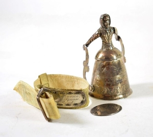 ^ A Small Dutch Silver Wager Cup, with English import...