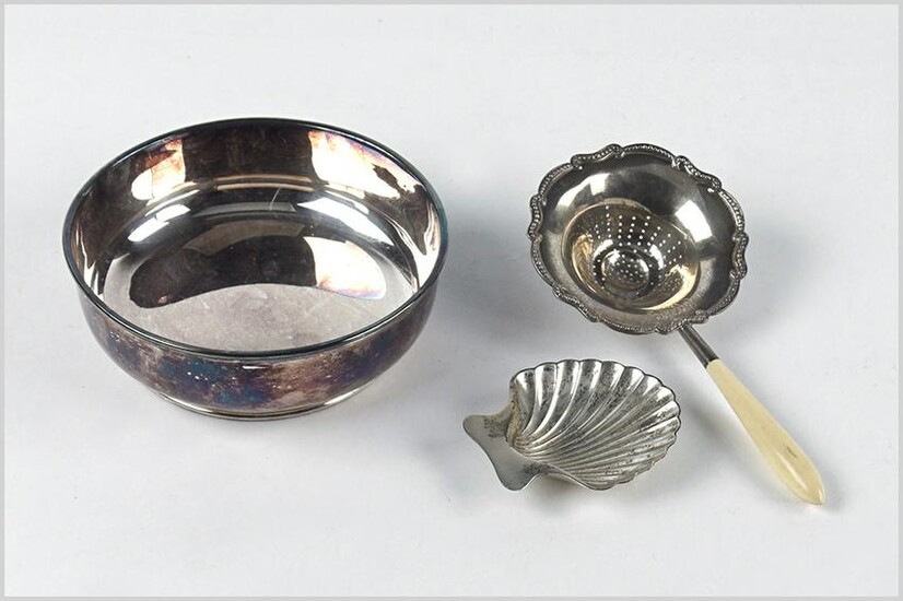 A Tiffany & Company Makers Sterling Silver Shell Form
