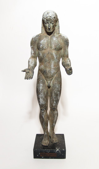 A handsome Greek replica of the Piraeus Apollo