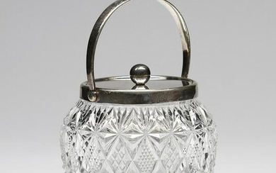 ARGENTIERE DEL XX SECOLO Silver plate and crystal ice