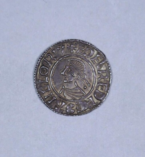 Aethelred II (978-1016) - Silver Penny, small cross type,...