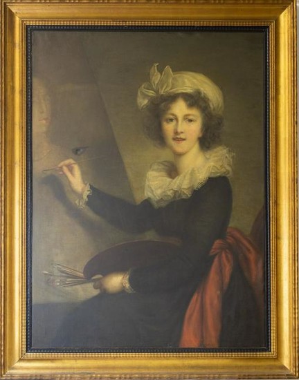 After Elisabeth Le Brun French Portrait Painting