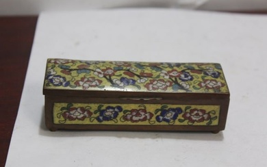 An Antique Chinese Small Cloisonne Box