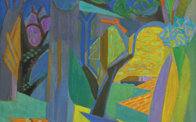 André Lhote (1885-1962) Bain de soleil, sous-bois