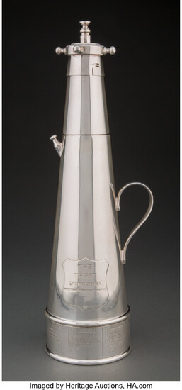 Asprey & Co. (est. 1781), "The Thirst Extinguisher" Cocktail Shaker (circa 1932)