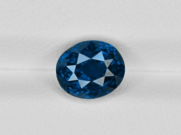 Blue Sapphire, 3.05ct, Mined in Madagascar, Certified