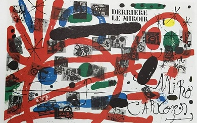 Book Derriere le Miroir 151 Miro 26 Lithographs 1965