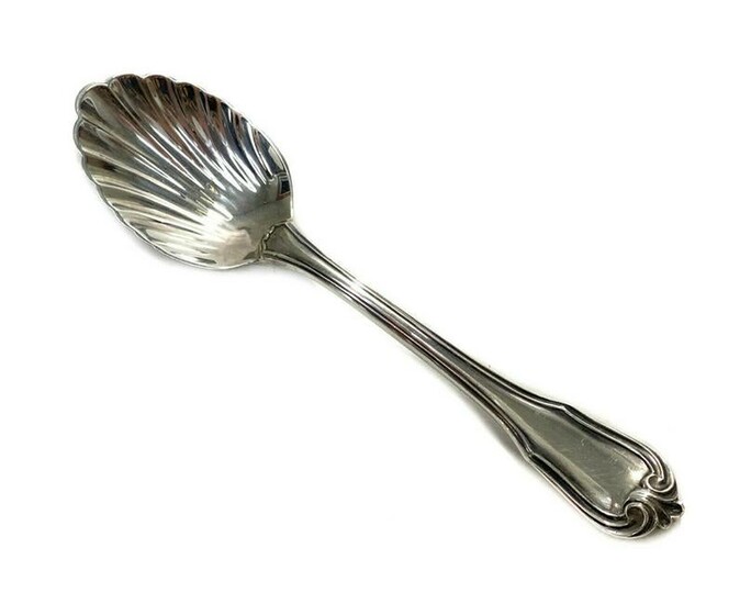 Buccellati Sterling Silver Sugar Shell Spoon in Borgia