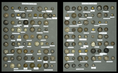 Buttons. A good selection of Infantry Volunteer Battalion buttons, comprising mainly Officers’...
