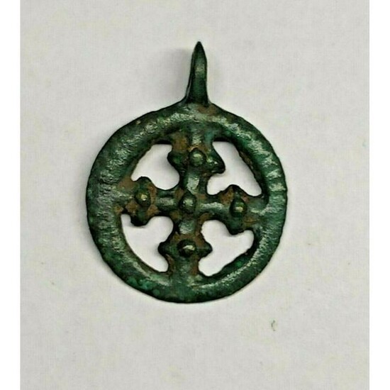 Byzantine 9th - 12th Century Russian Kiev Bronze Cross