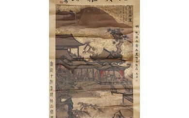 CHINESE PAINTING BY QIU YING