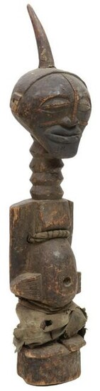 CONGO SONGYE PEOPLES CARVED NKISI POWER FIGURE