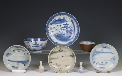 China, a collection of 'Vung Tau Cargo' and 'Diana Cargo' porcelain, ca. 1690 and ca. 1815