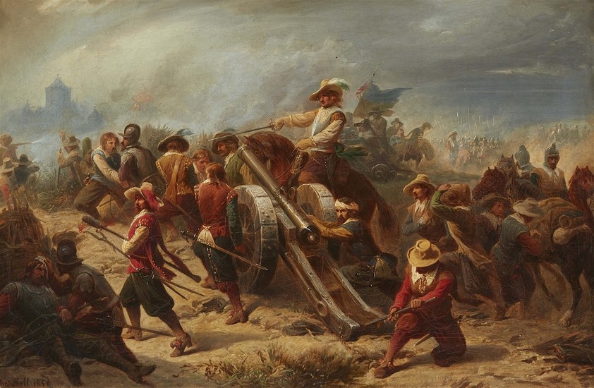 Christian Sell, Battle Scene from the Thirty Years' War