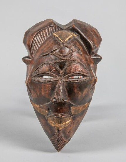 Collectible African Wood Wall Hanging Mask