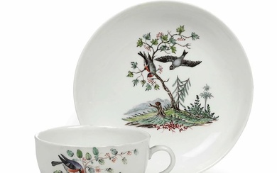 Cup and saucer Germany, Ansbach Manufactory, circa 1765