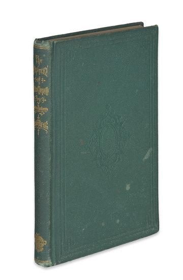 DICKENS, CHARLES. The Mystery of Edwin Drood, and Some Uncollected Pieces. Illustrated. 8vo,...