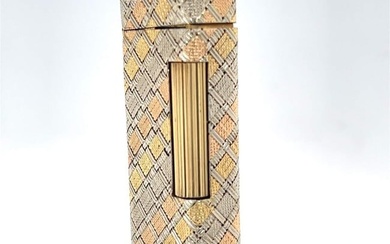 Dunhill 1960s 18K Tri Color Gold Lighter
