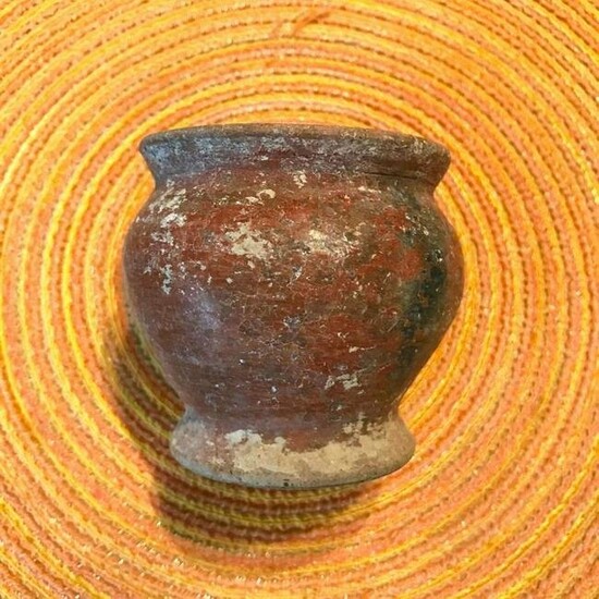 Early Meso-American Vessel, Pottery Jar