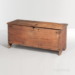 Early Yellow Pine Six-board Blanket Chest