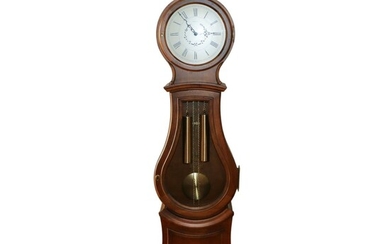 Ethan Allen Bombe Grandfather Clock