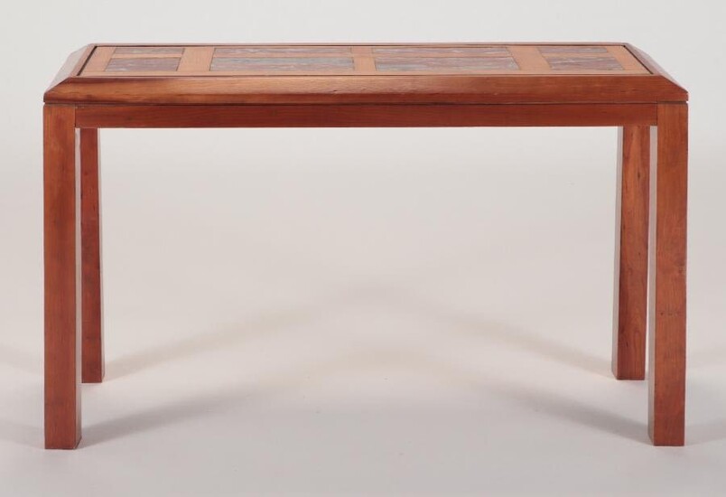 FRENCH CHERRY CONSOLE TABLE CIRCA 1960