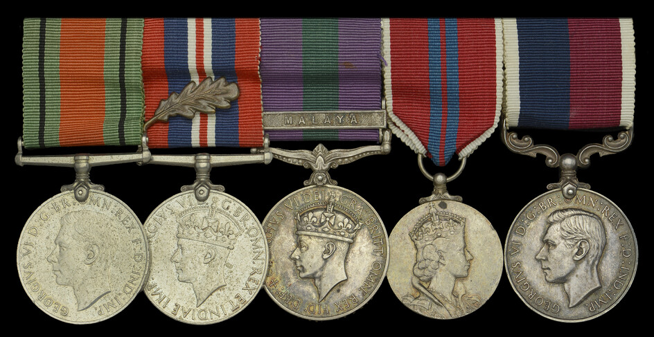 Five: Squadron Leader F. Schofield, Royal Air Force Defence and War Medals...