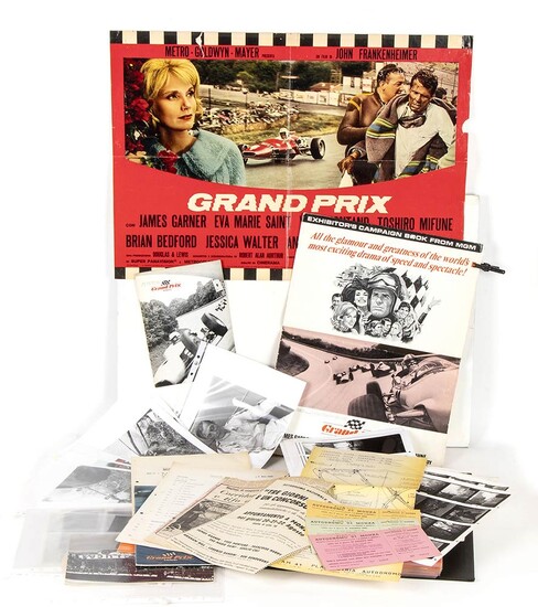 GRAND PRIX (1967, directed by John Frankenheimer) Original documents,...