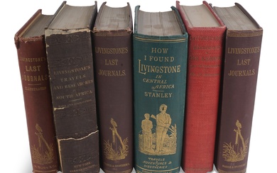 GROUP OF DAVID LIVINGSTONE BOOKS ON THE EXPLORATION OF AFRICA